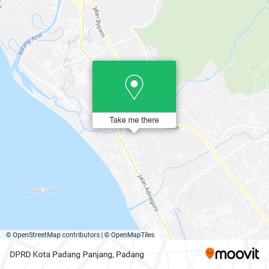 DPRD Kota Padang Panjang map