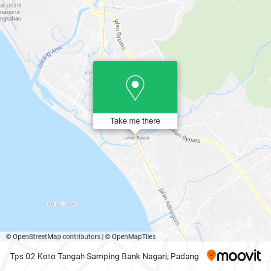 Tps 02 Koto Tangah Samping Bank Nagari map