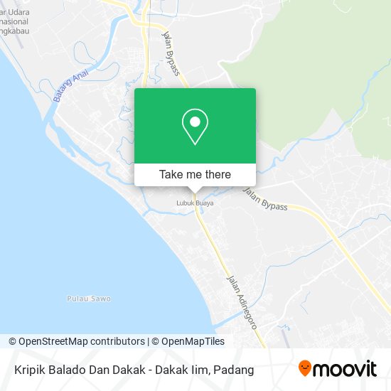 Kripik Balado Dan Dakak - Dakak Iim map