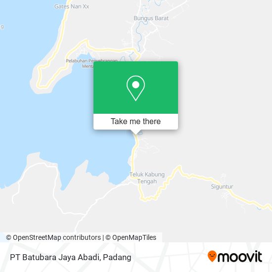 PT Batubara Jaya Abadi map