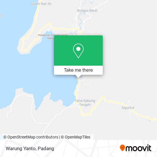 Warung Yanto map