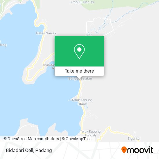 Bidadari Cell map