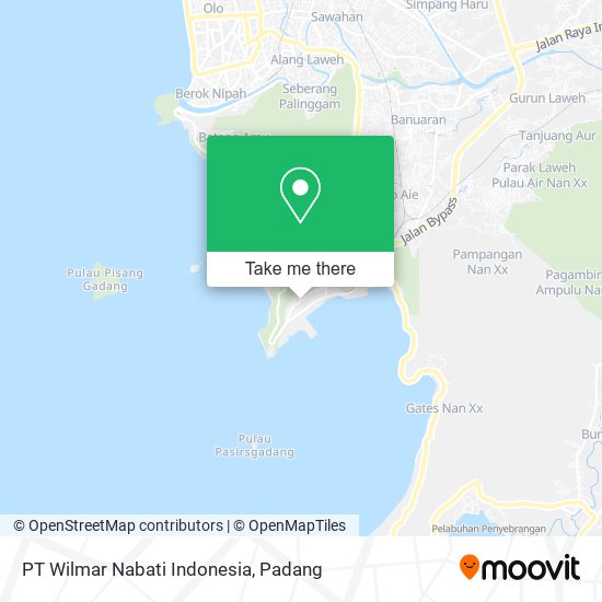 PT Wilmar Nabati Indonesia map