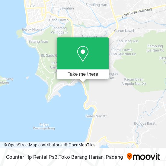 Counter Hp Rental Ps3,Toko Barang Harian map