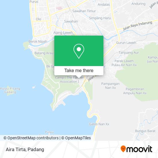 Aira Tirta map