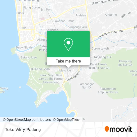 Toko Vikry map
