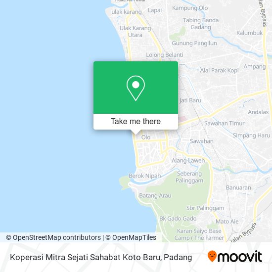 Koperasi Mitra Sejati Sahabat Koto Baru map