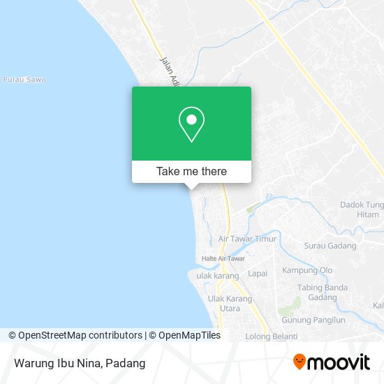 Warung Ibu Nina map