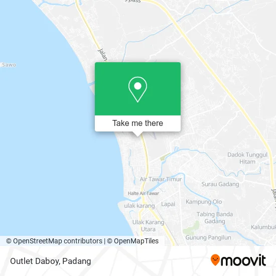 Outlet Daboy map