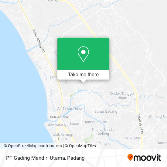 PT Gading Mandiri Utama map