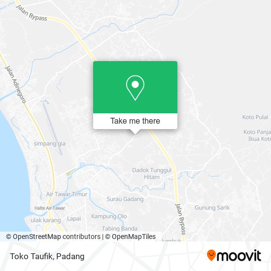 Toko Taufik map