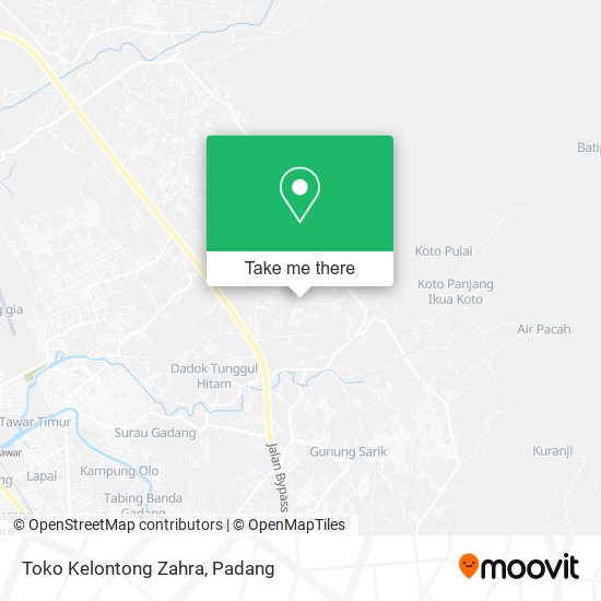 Toko Kelontong Zahra map