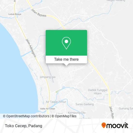 Toko Cecep map