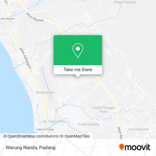 Warung Nanda map