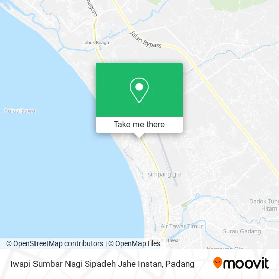 Iwapi Sumbar Nagi Sipadeh Jahe Instan map