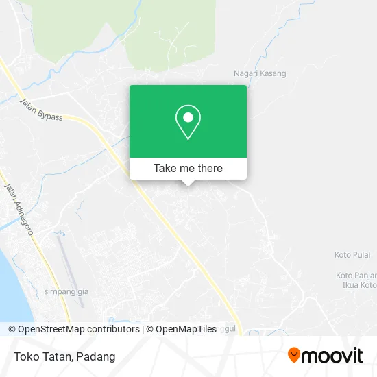 Toko Tatan map
