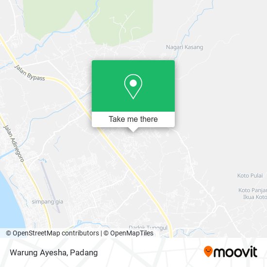 Warung Ayesha map