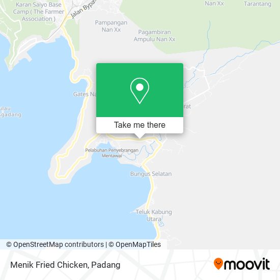 Menik Fried Chicken map