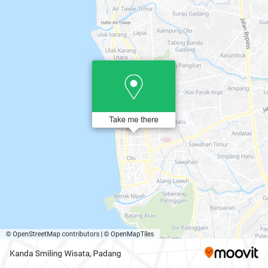 Kanda Smiling Wisata map