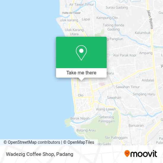 Wadezig Coffee Shop map