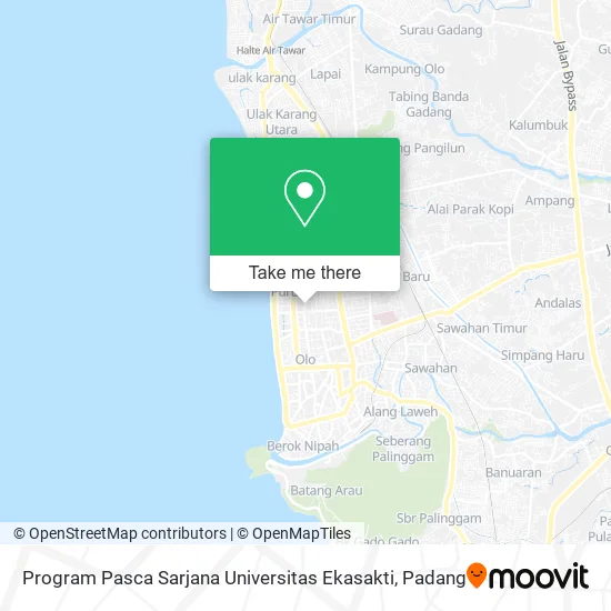 Program Pasca Sarjana Universitas Ekasakti map