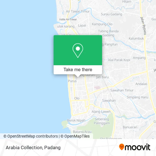 Arabia Collection map