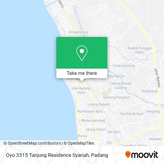 Oyo 3315 Tanjung Residence Syariah map