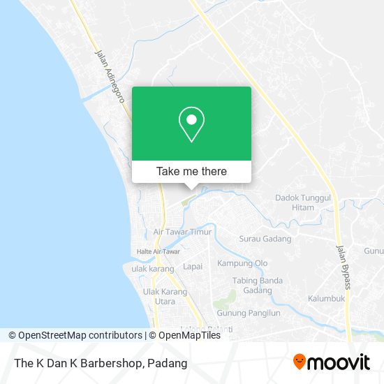 The K Dan K Barbershop map