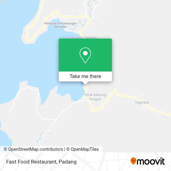 Fast Food Restaurant map
