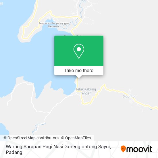 Warung Sarapan Pagi Nasi Gorenglontong Sayur map