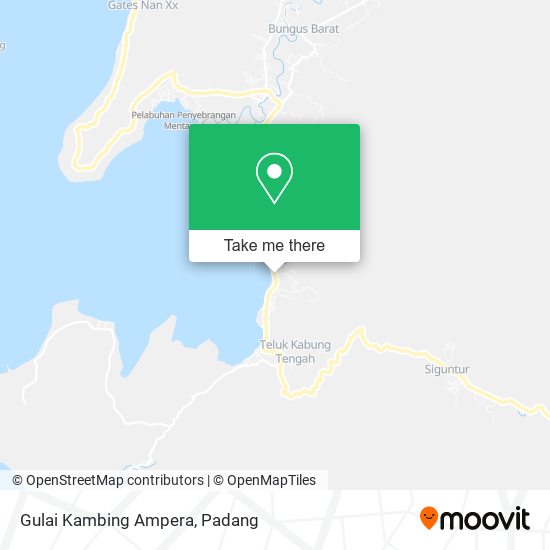 Gulai Kambing Ampera map