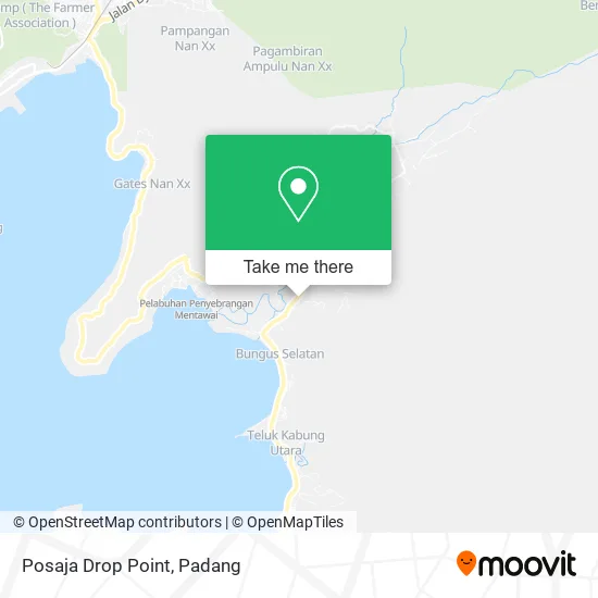 Posaja Drop Point map