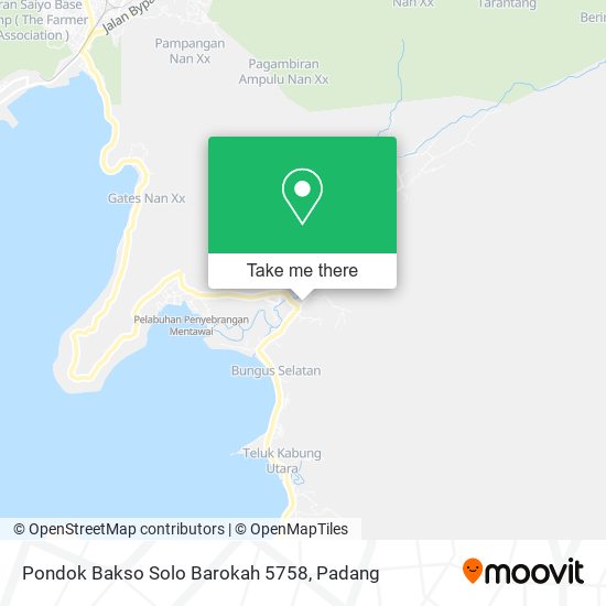 Pondok Bakso Solo Barokah 5758 map