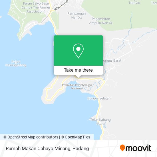 Rumah Makan Cahayo Minang map
