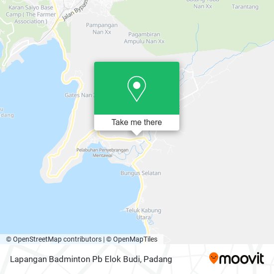 Lapangan Badminton Pb Elok Budi map