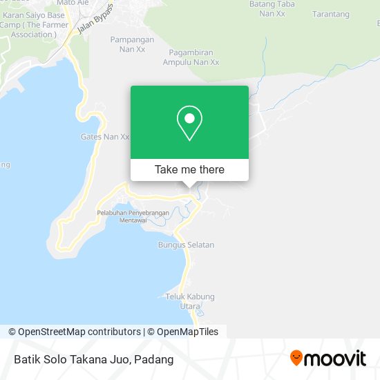 Batik Solo Takana Juo map