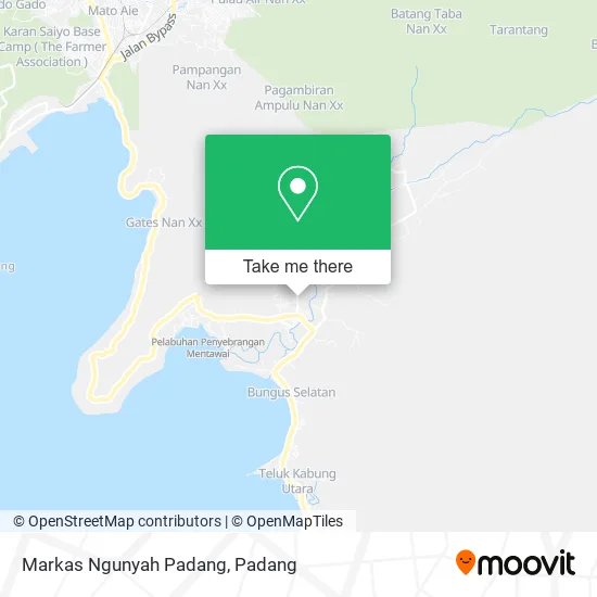 Markas Ngunyah Padang map