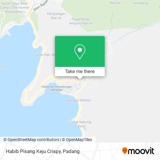 Habib Pisang Keju Crispy map