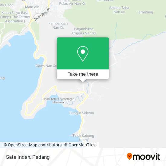 Sate Indah map