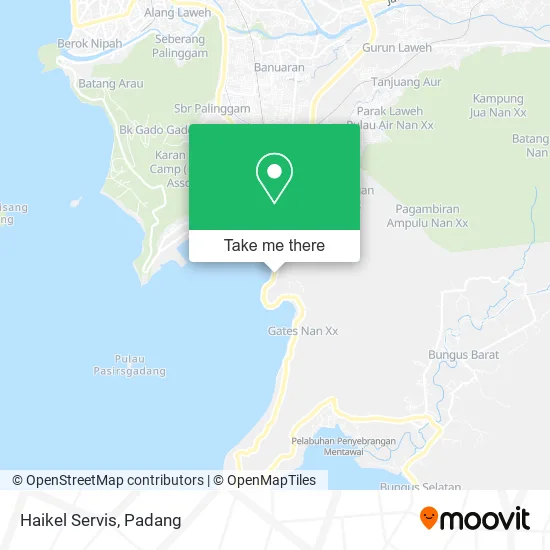 Haikel Servis map