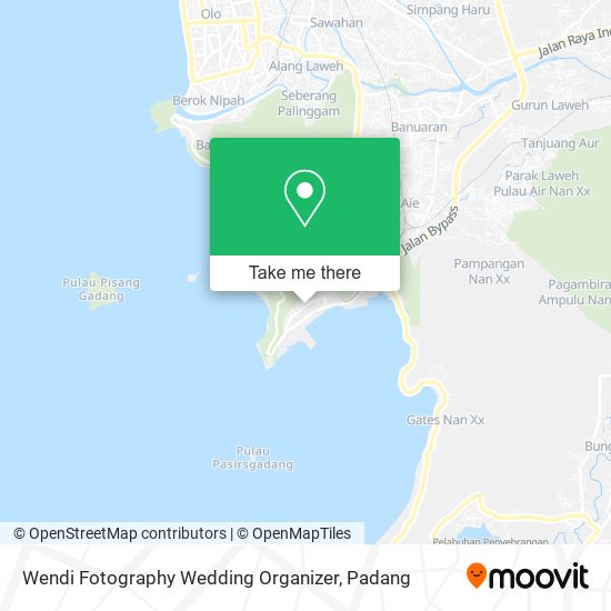 Wendi Fotography Wedding Organizer map
