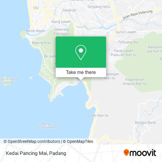 Kedai Pancing Mai map