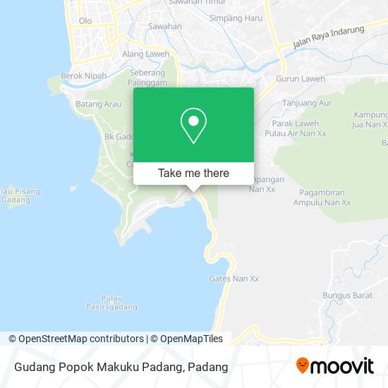 Gudang Popok Makuku Padang map