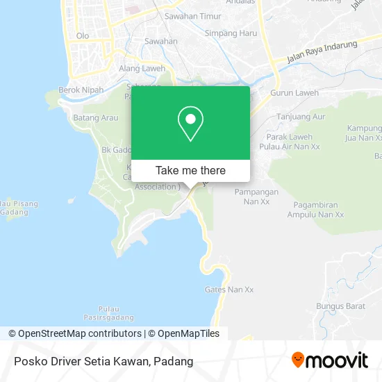 Posko Driver Setia Kawan map