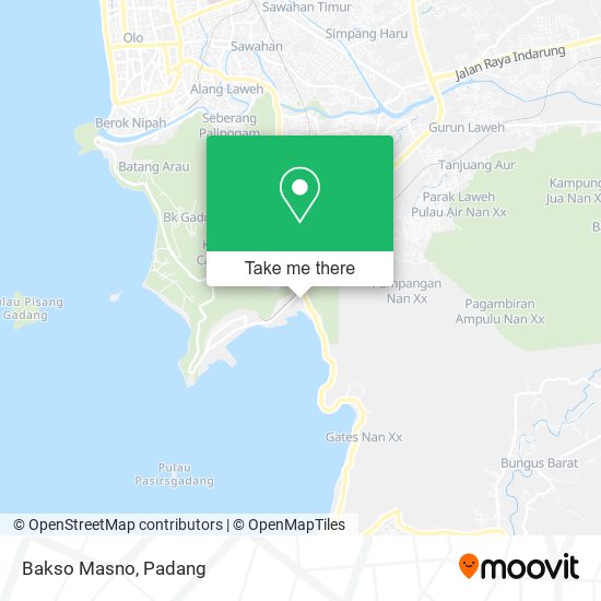 Bakso Masno map