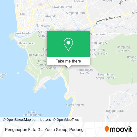 Penginapan Fafa Gia Yocia Group map