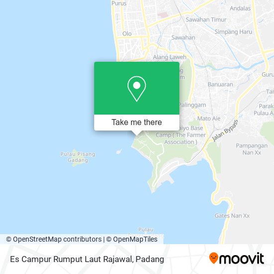 Es Campur Rumput Laut Rajawal map