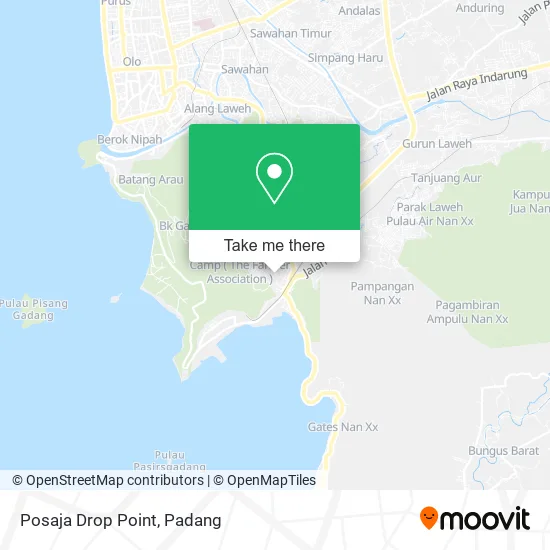 Posaja Drop Point map