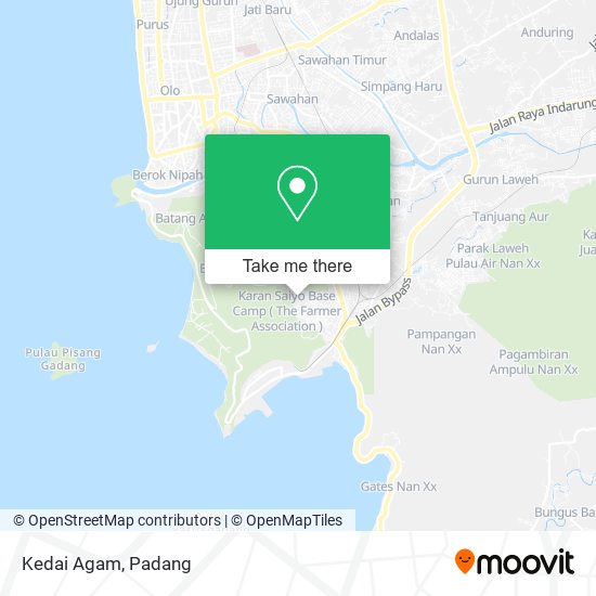 Kedai Agam map