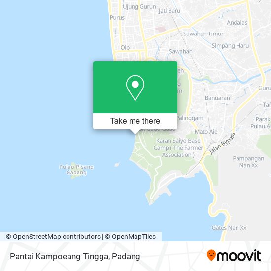 Pantai Kampoeang Tingga map